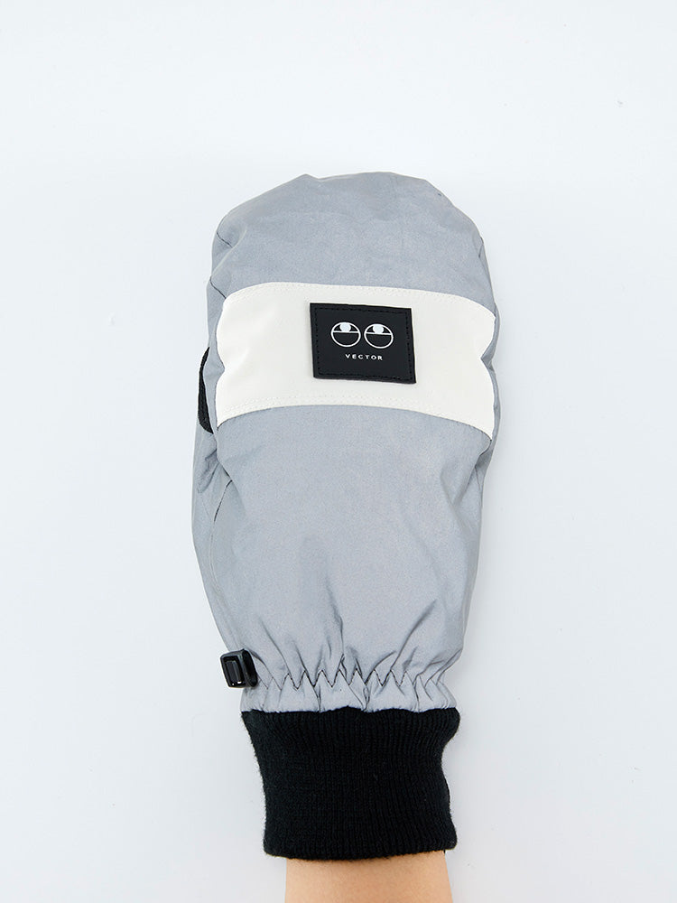 Emoji Snowboard Mittens