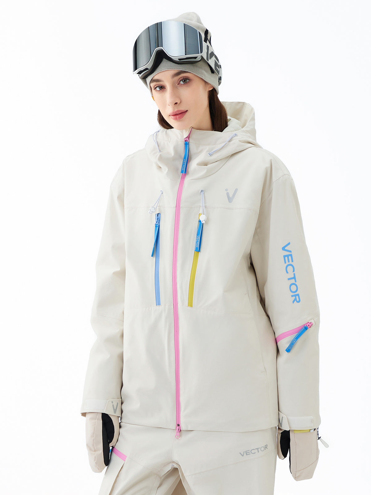 Men's Voyager 2L Jacket White / L Men's Voyager 2L Jacket White / L