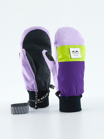 Emoji Snowboard Mittens