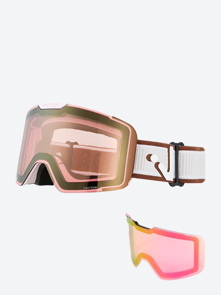Vector Snowboard Unisex Anti-Sunshine Ski & Goggles Vision Detachable Lens