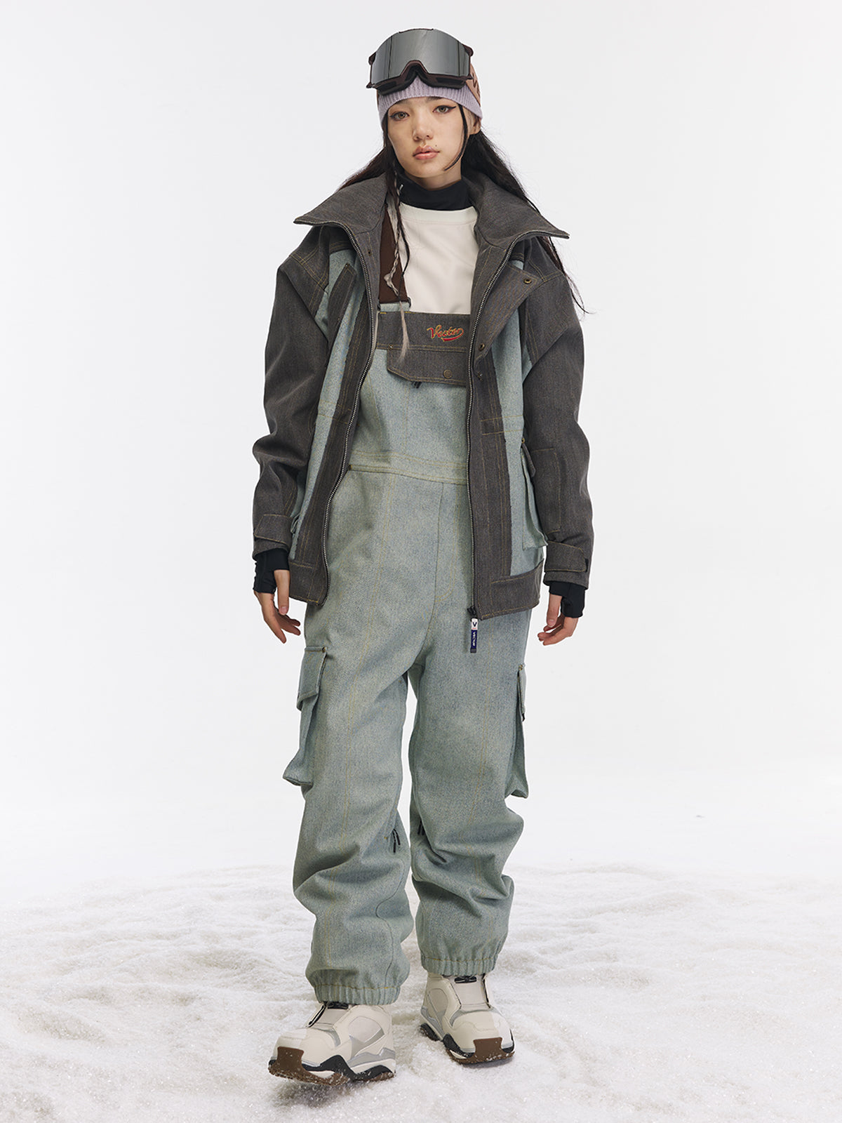 Women's 2L Denimshell Utility Bib Pants