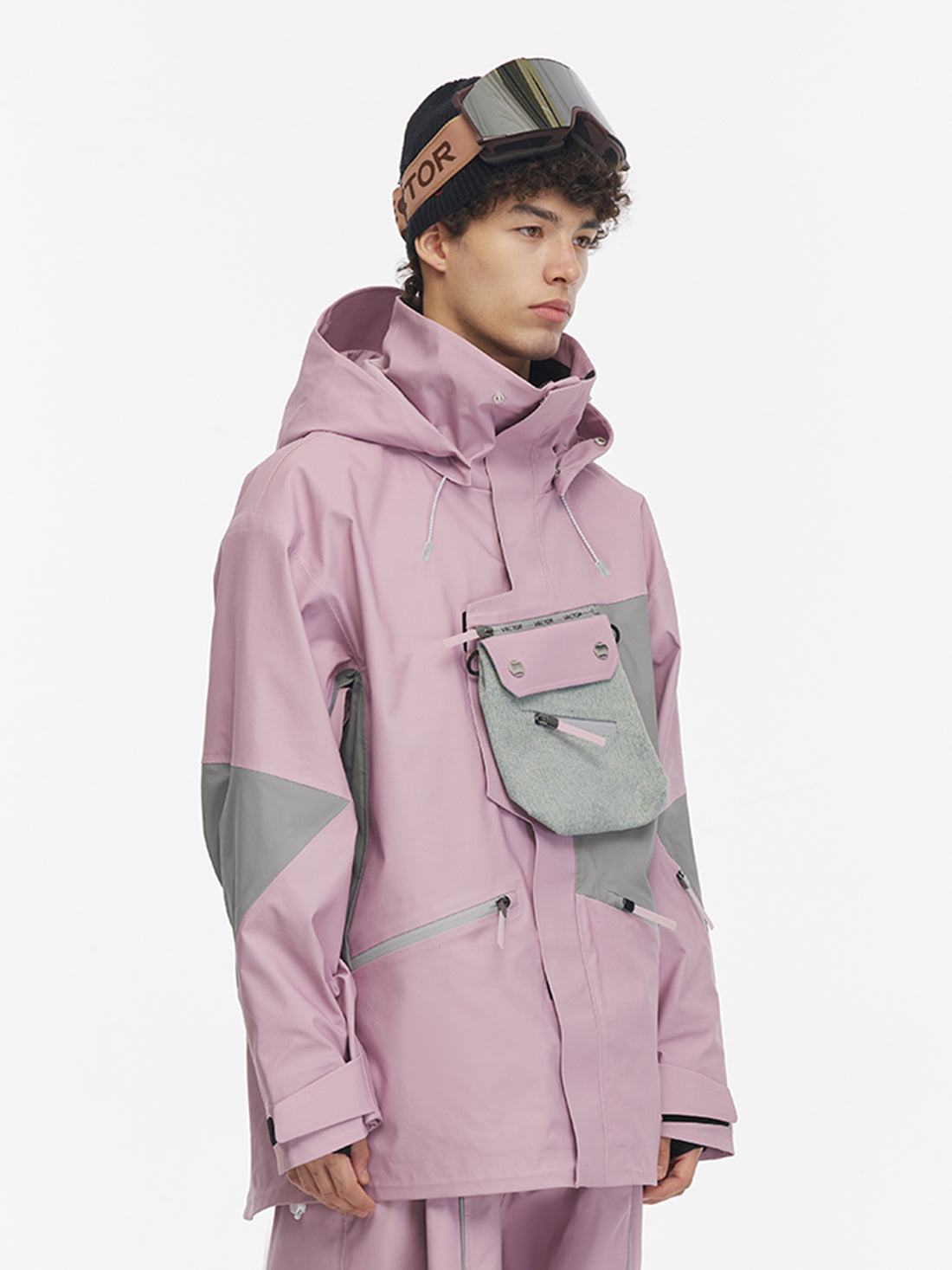 Men's 3L Snowpark Insulated Detachable Pocket Jacket