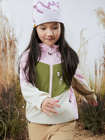 Kids' Half-Zip Waffle Fleece