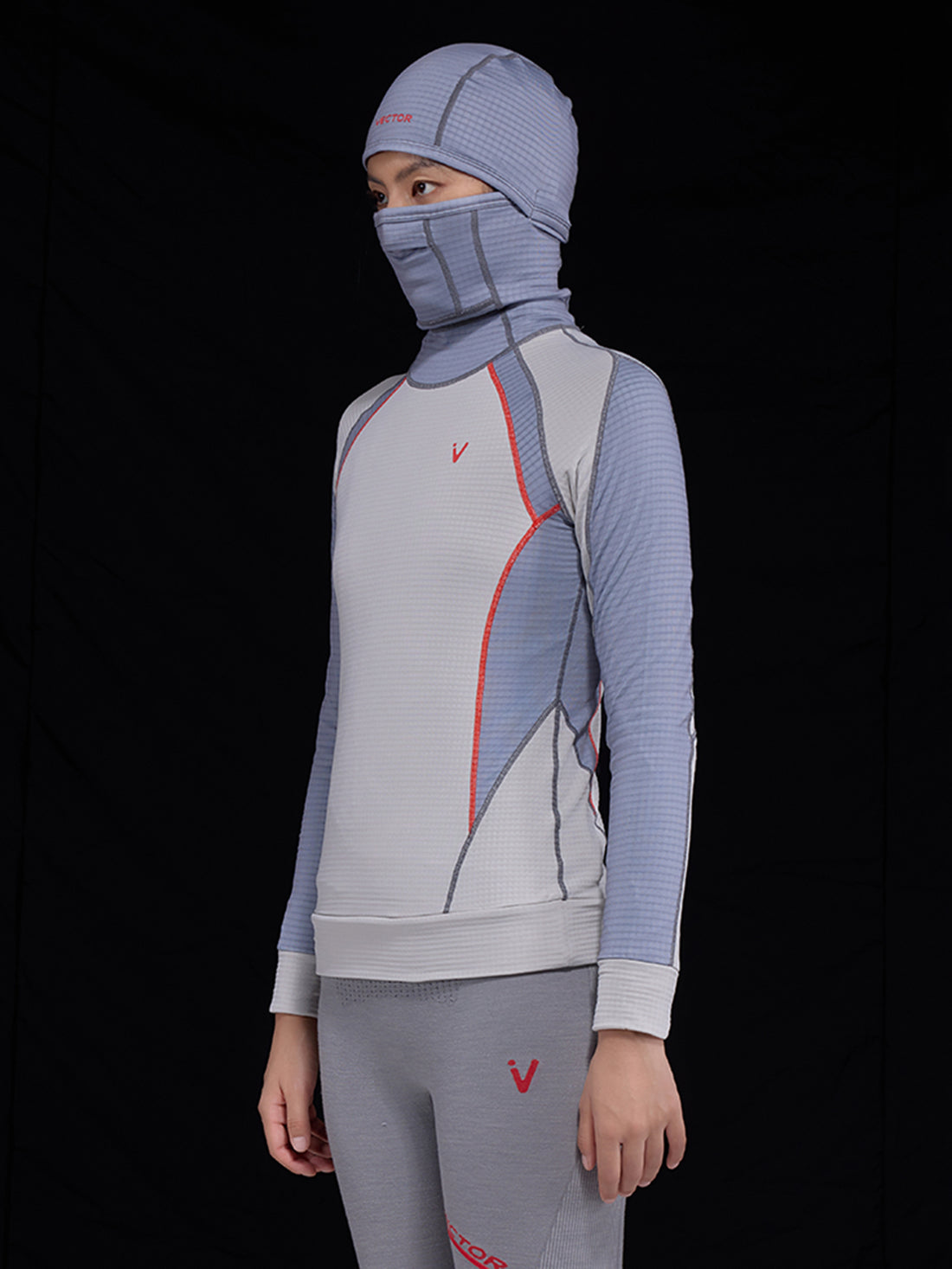 Women's Hakama Waffle Mid-Layer