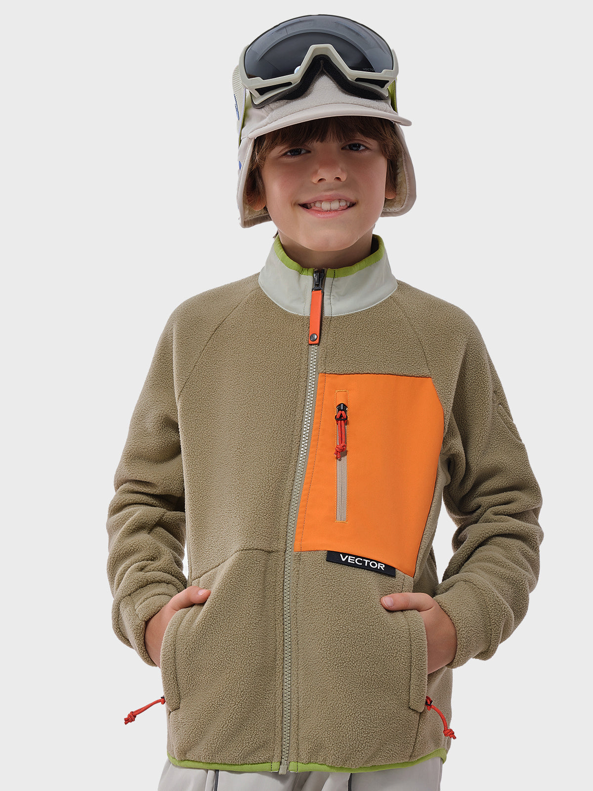 Kids' Block Mid-Layer Fleece - Main Image