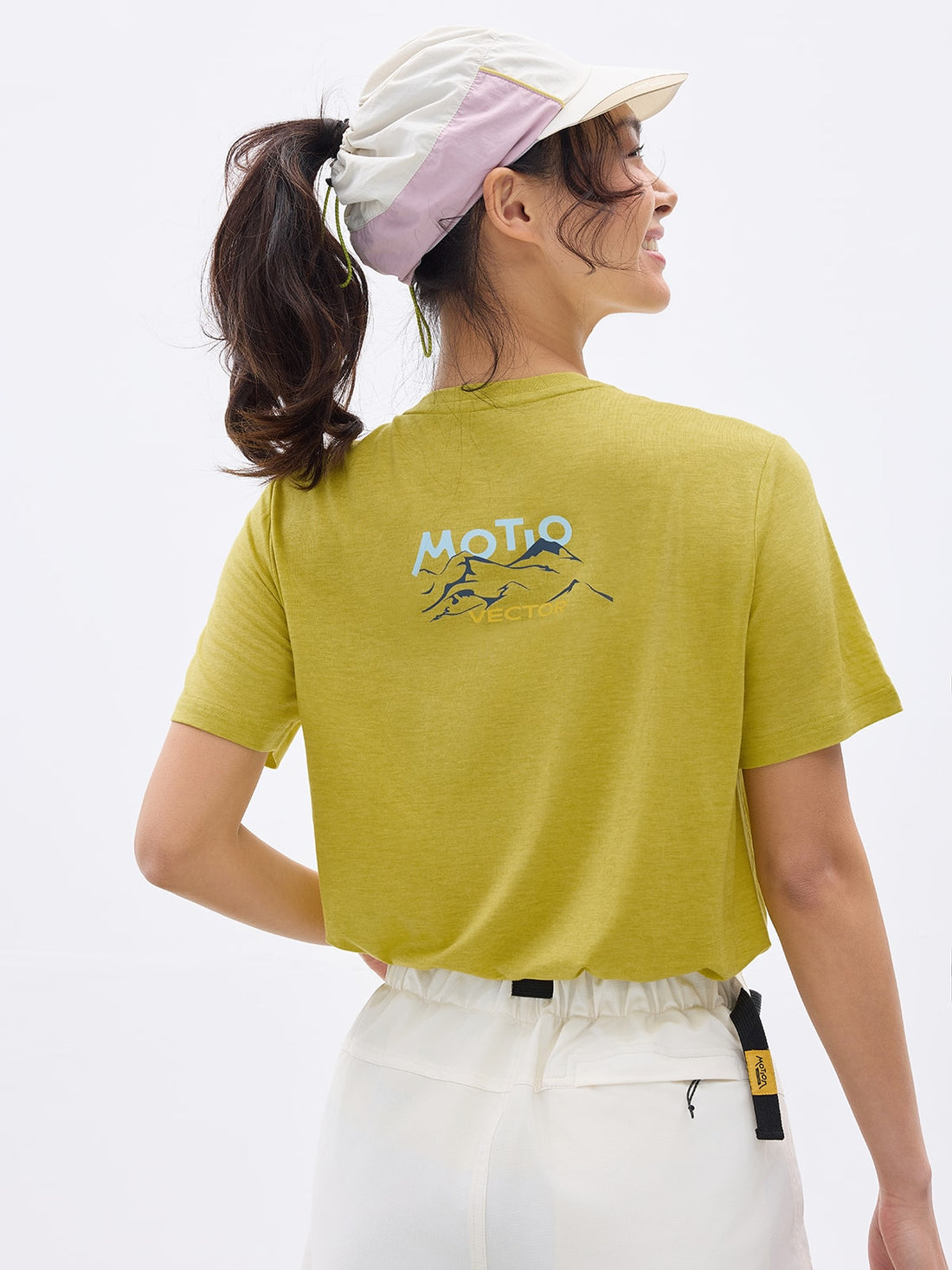 CreamCloud Tencel-Wool Tee