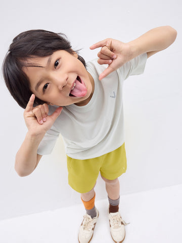 Kids' CreamCloud Tencel-Wool Tee