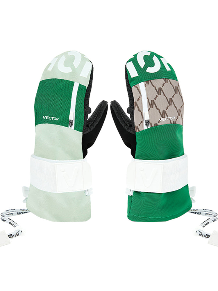VECTOR-Polar Detachable Ski Gloves-model