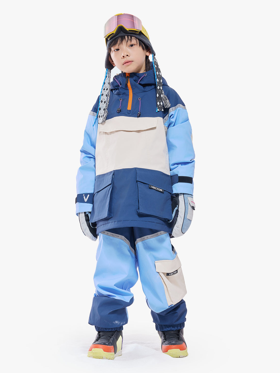 Kids' Patchwork Pants