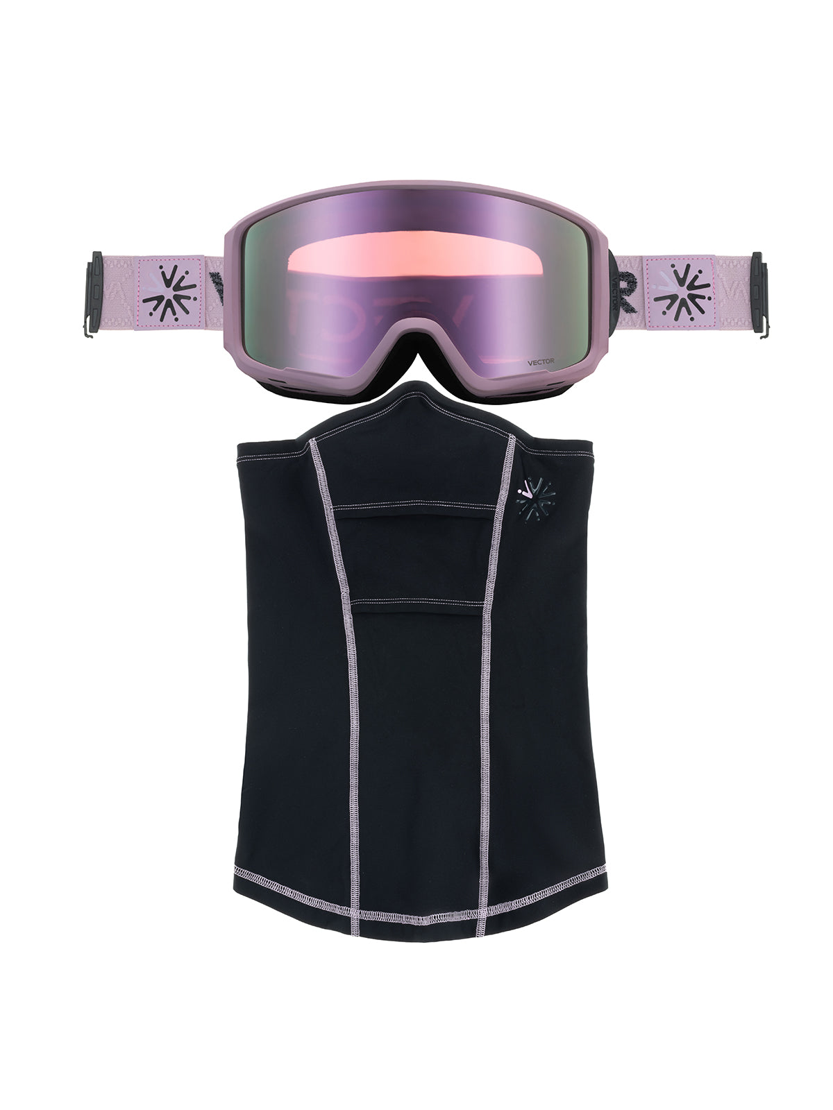 magnetic ski goggles and mask Icicle Snow Goggle + Magnetic Face Mask – Vector Official