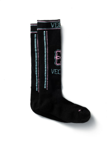 Tracery Cushioned Wool Socks