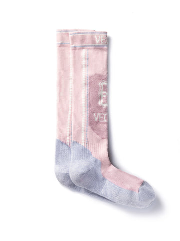 Tracery Cushioned Wool Socks