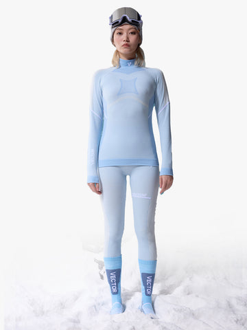 Women's Montagne Wool Seamless Base Layer Top