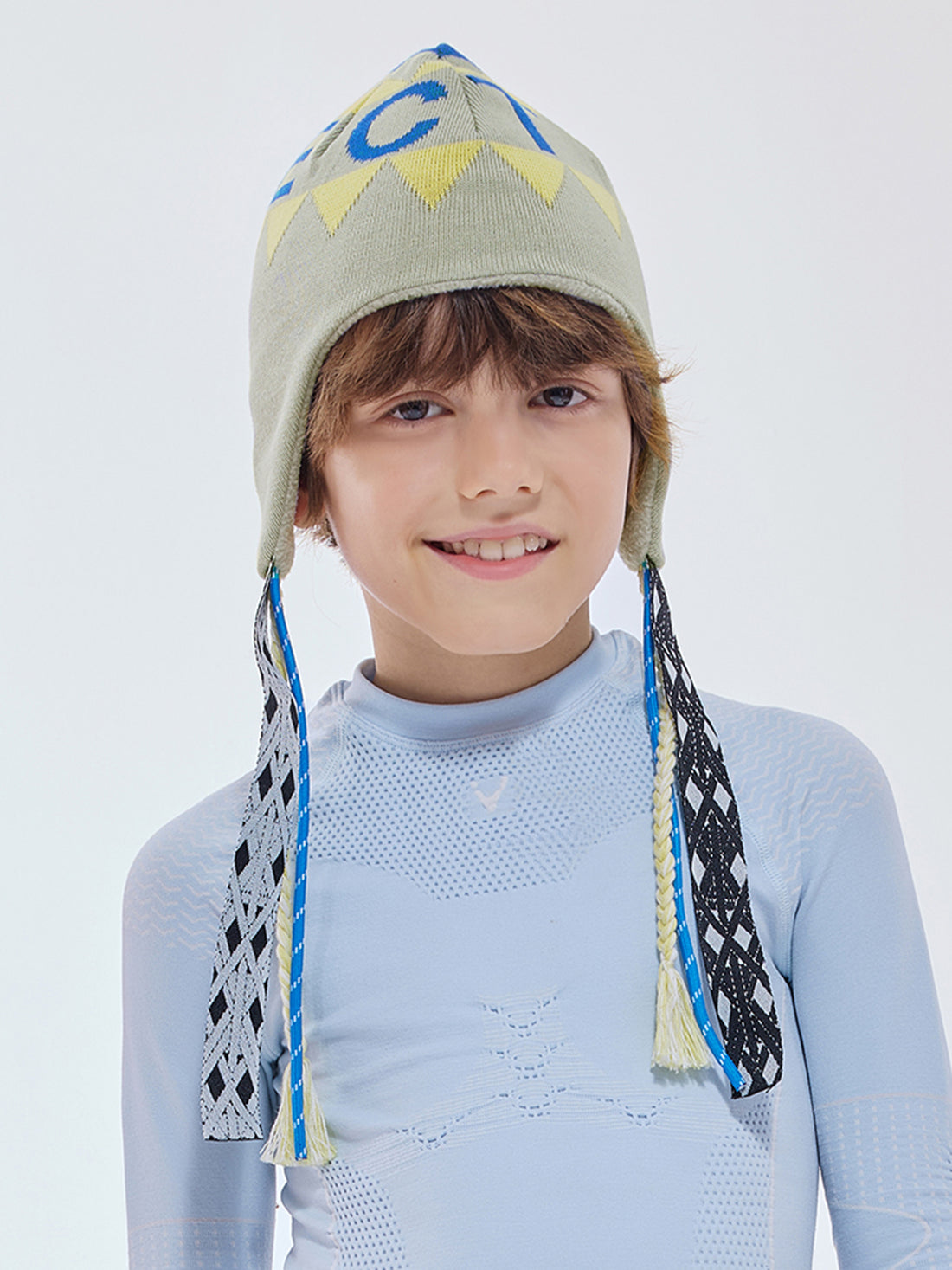 Kids' Boho Tassel Beanie