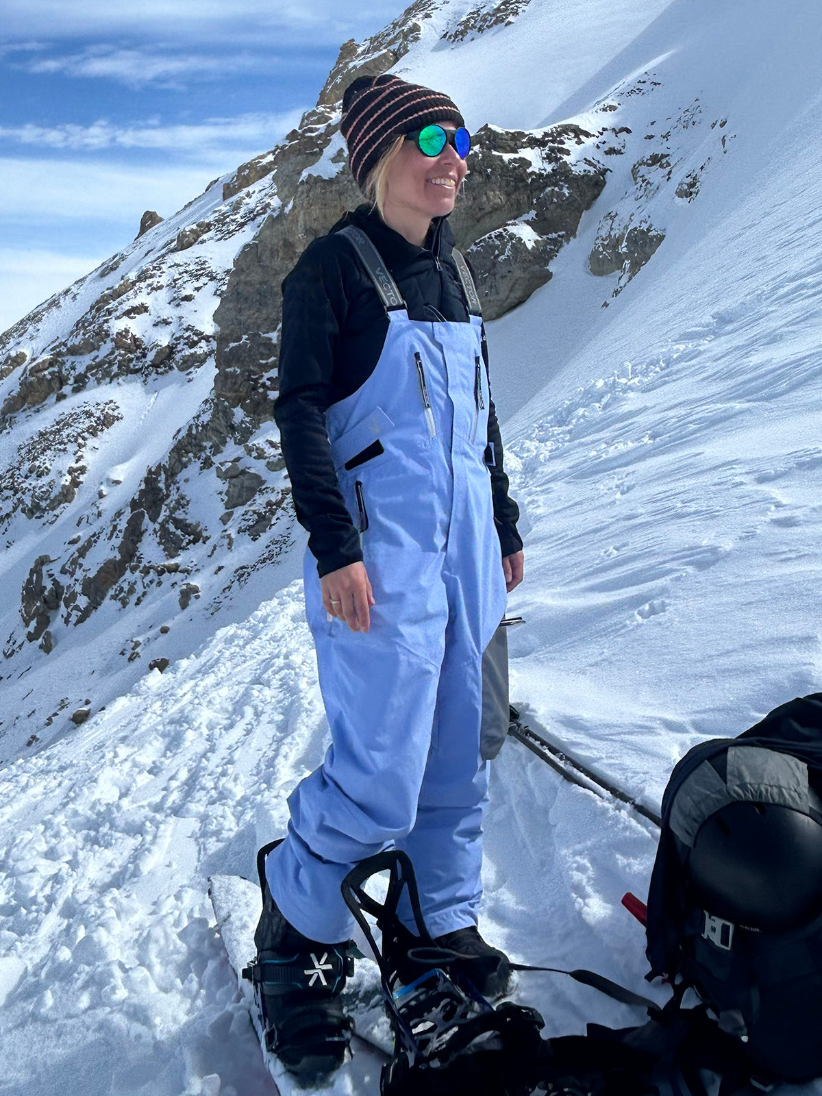 Wear Skiing Women's Snow Pants For Skiing Vector Women's Ski