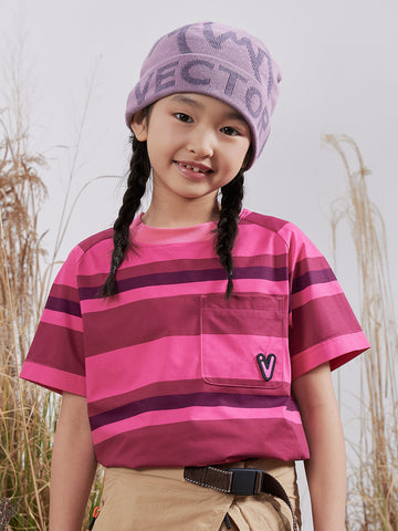 Kids' Quick Dry Easy-Care Stripe Tee