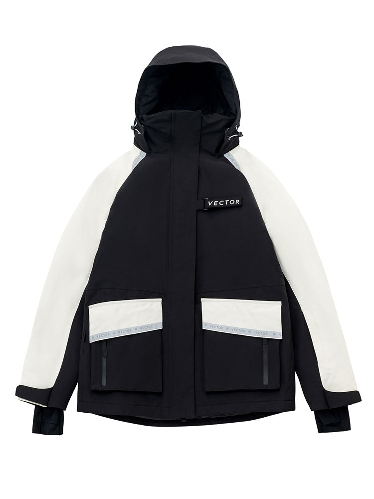VECTOR-Women's Glow Classic 2L Jacket-black