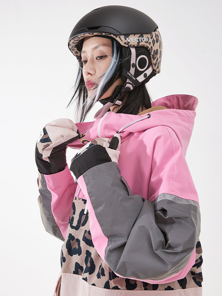 VECTOR-Eason Ski Helmet-leopard