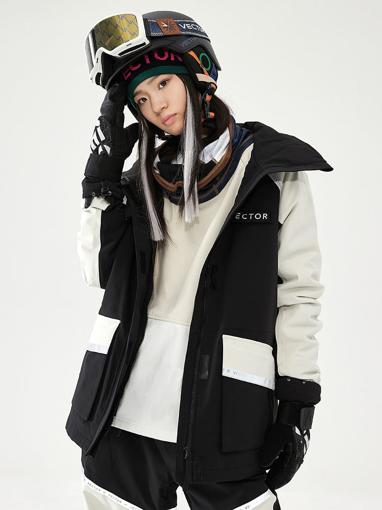 VECTOR-Women's Glow Classic 2L Jacket-black