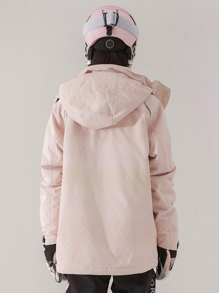 VECTOR-Women's Glow Classic 2L Jacket-pink