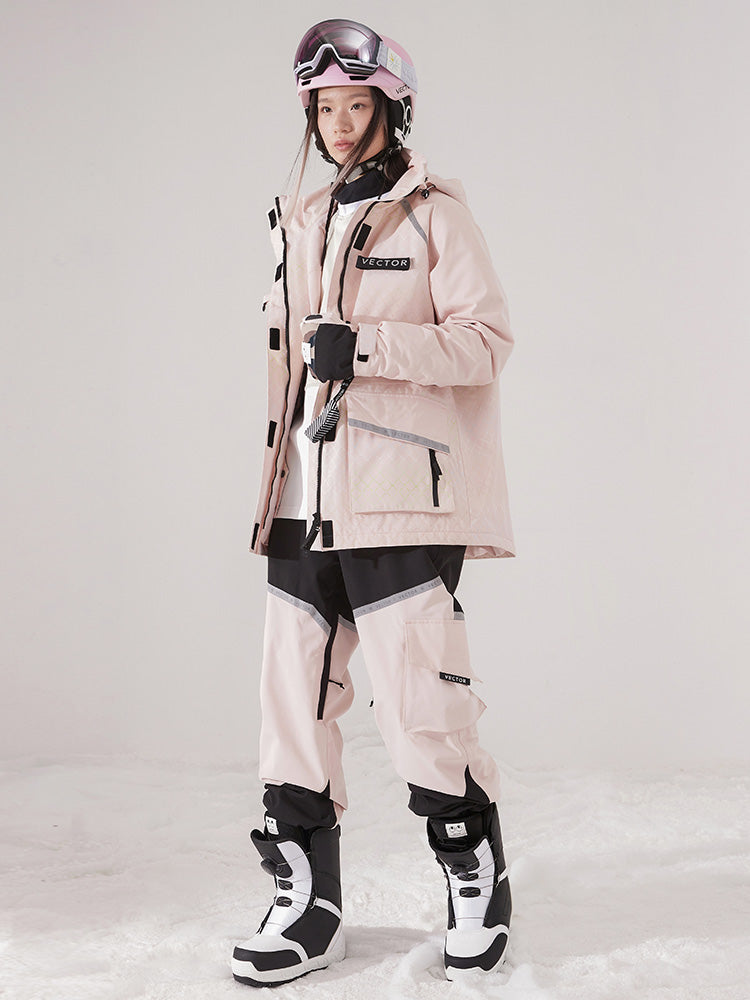 VECTOR-Women's Glow Classic 2L Jacket-pink