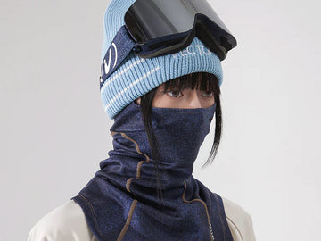 Ski balaclava and snowboard face mask
