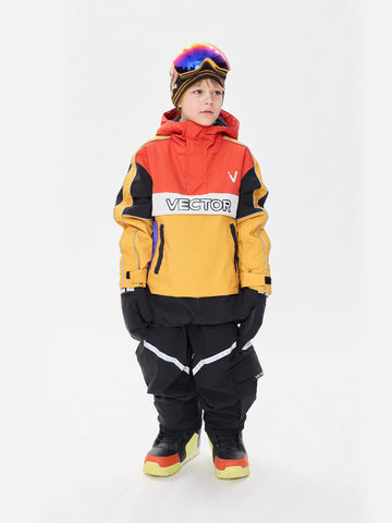 Kids' Neon 2L Oversized Insulated Pullover Jacket