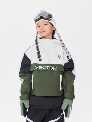 Kids' Neon 2L Oversized Insulated Pullover Jacket