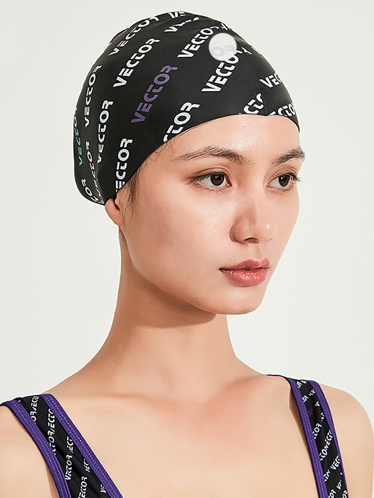 Glyphs Silicone Swim Cap