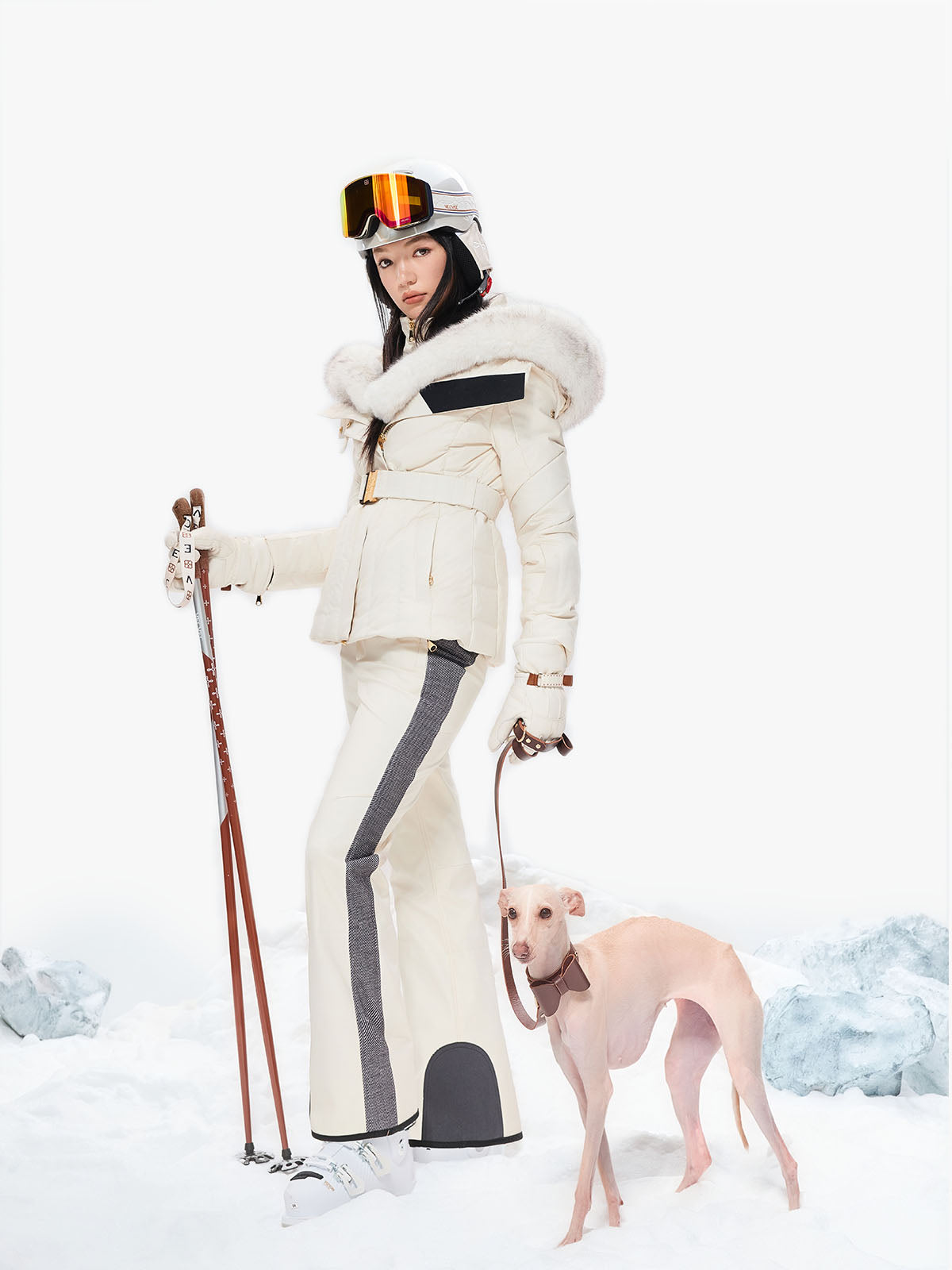 Freyja Faux Fur Down Jacket