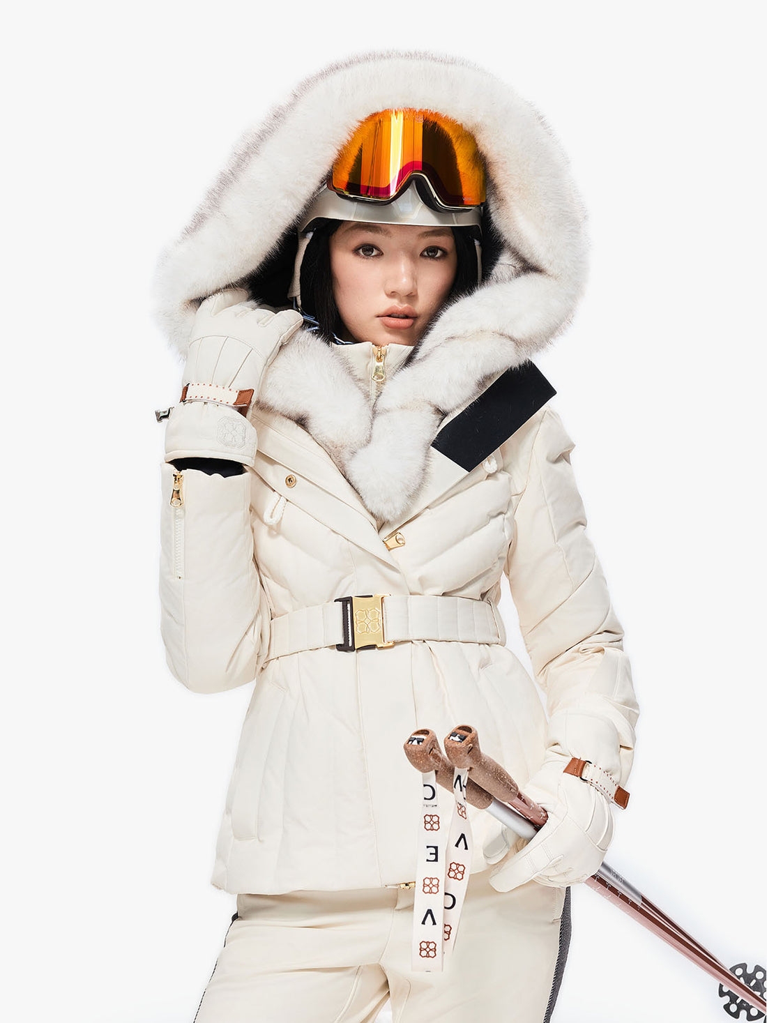 Freyja Faux Fur Down Jacket