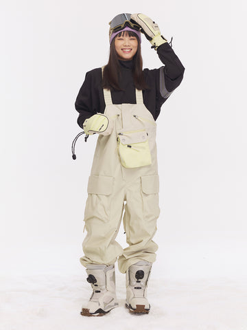 Women's 3L Snowpark Detachable Pocket Bib Pants