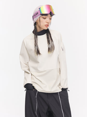 Women's Turtleneck Snow Crew Mid-Layer Sweatshirt