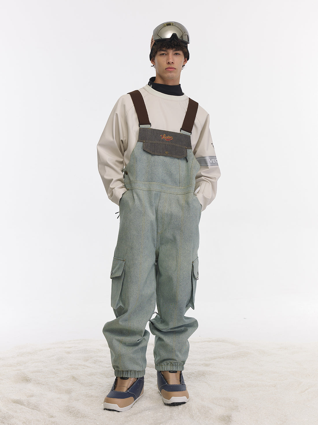 Men's 2L Denimshell Utility Bib Pants