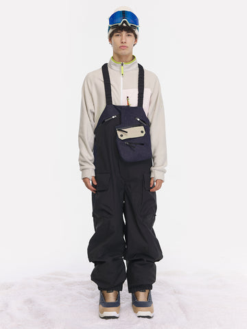 Men's 3L Snowpark Detachable Pocket Bib Pants