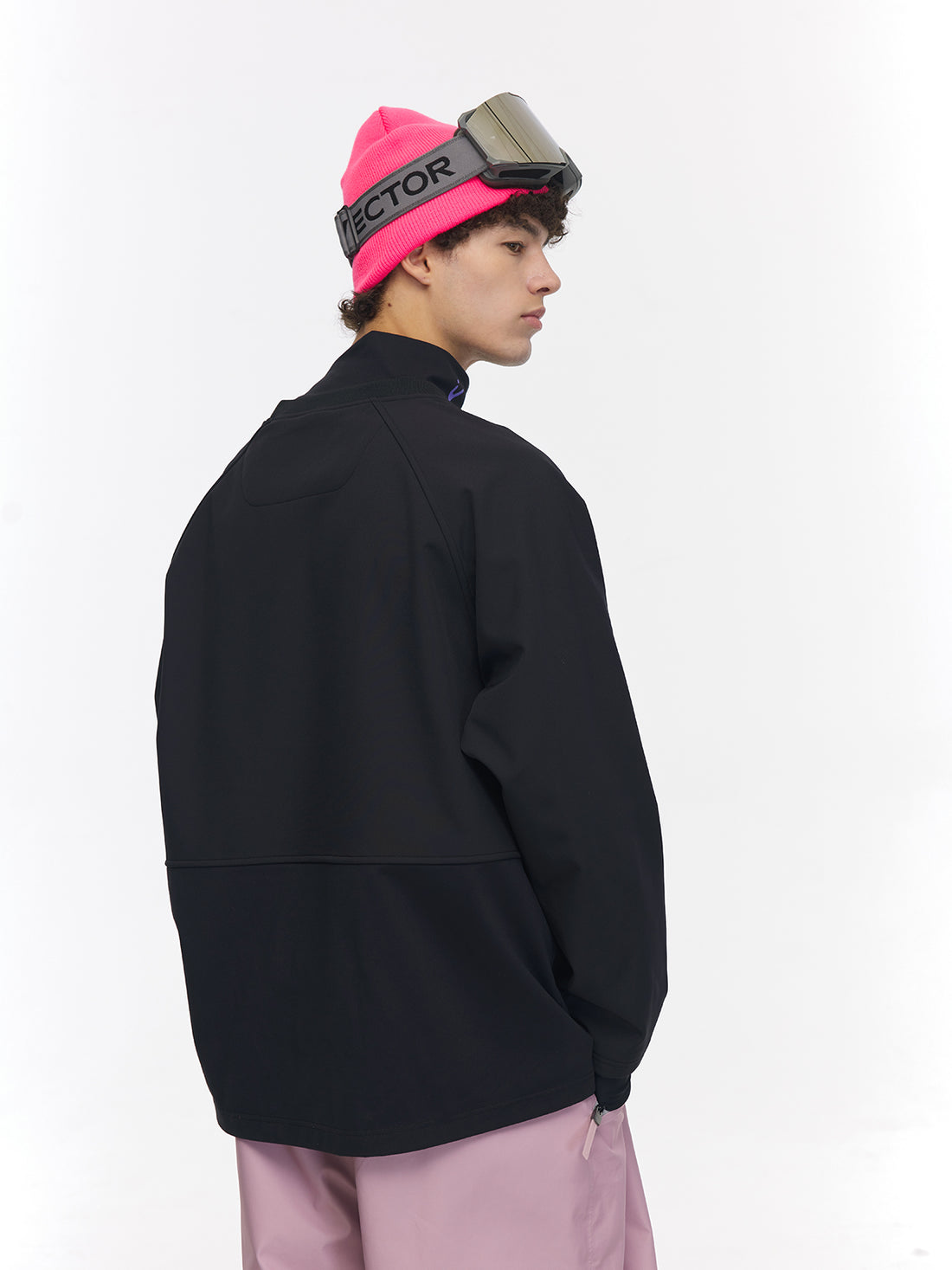 Men's Turtleneck Snow Crew Mid-Layer Sweatshirt