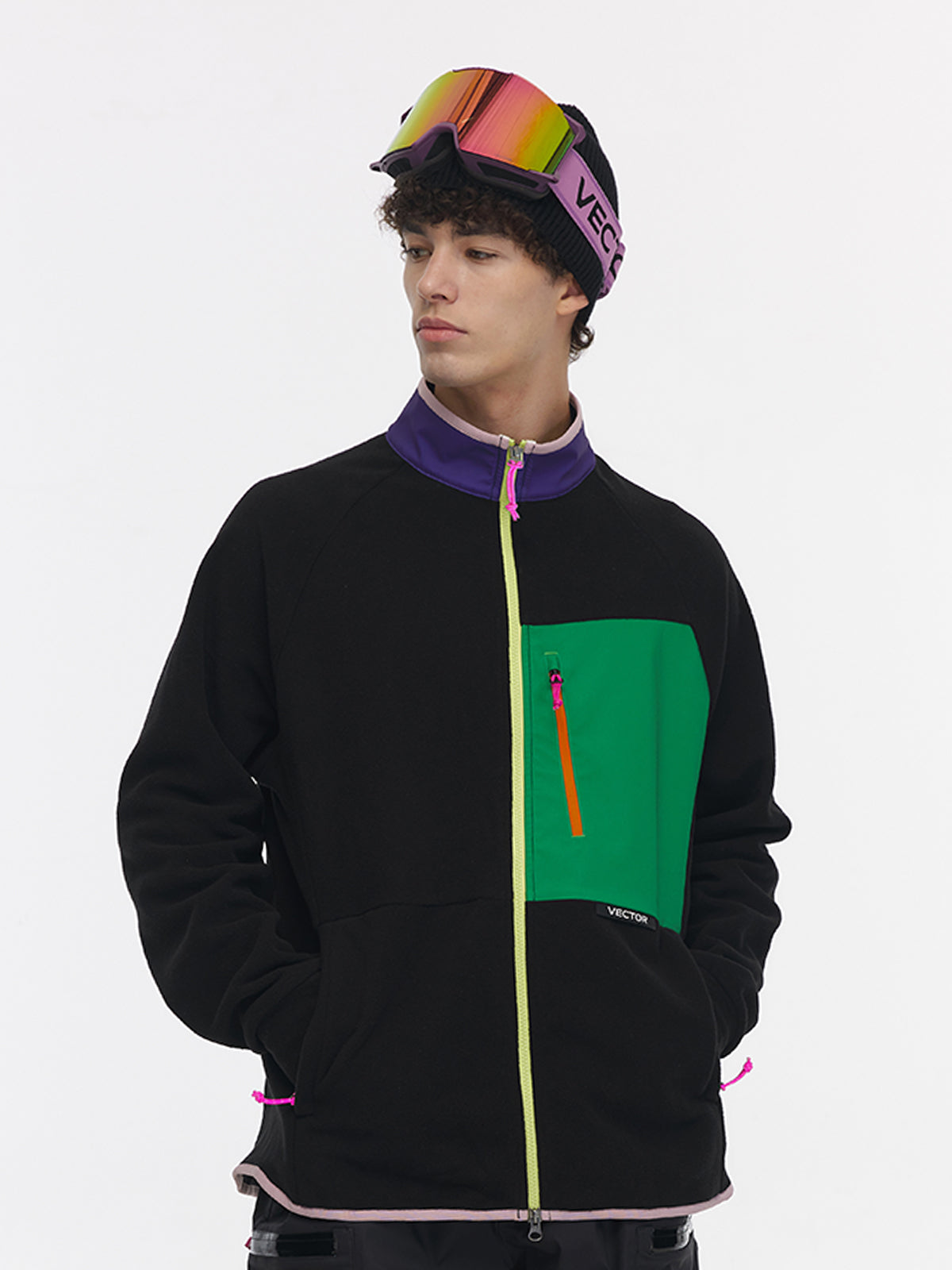 Men's Block Mid-Layer Fleece