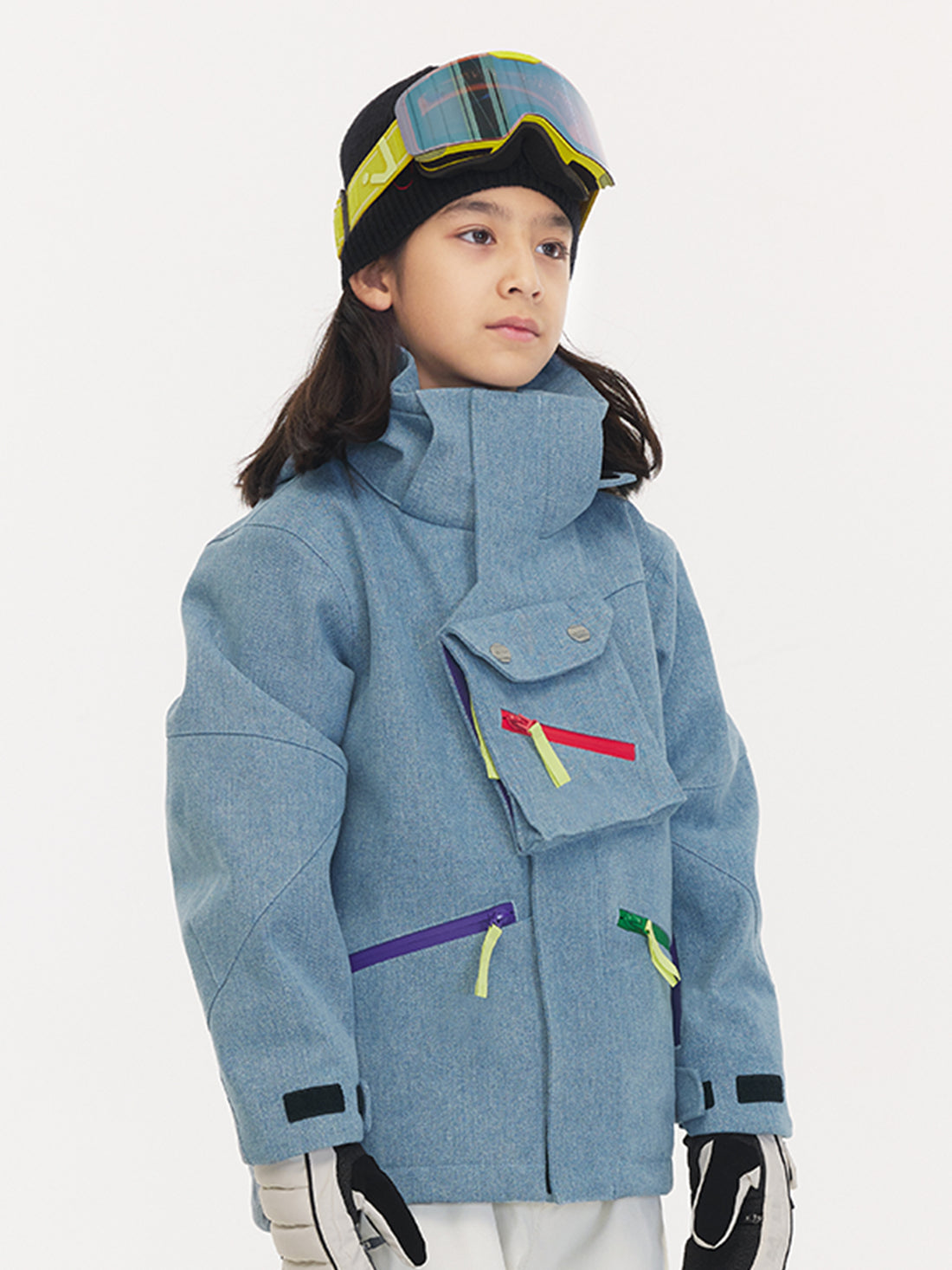 Kids' Snowpark Denimshell Detachable Pocket Jacket