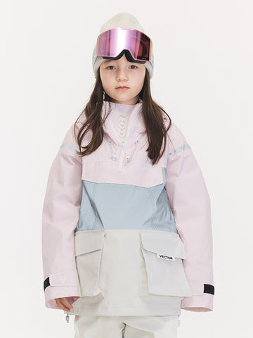 Kids' Patchwork Snow Jacket