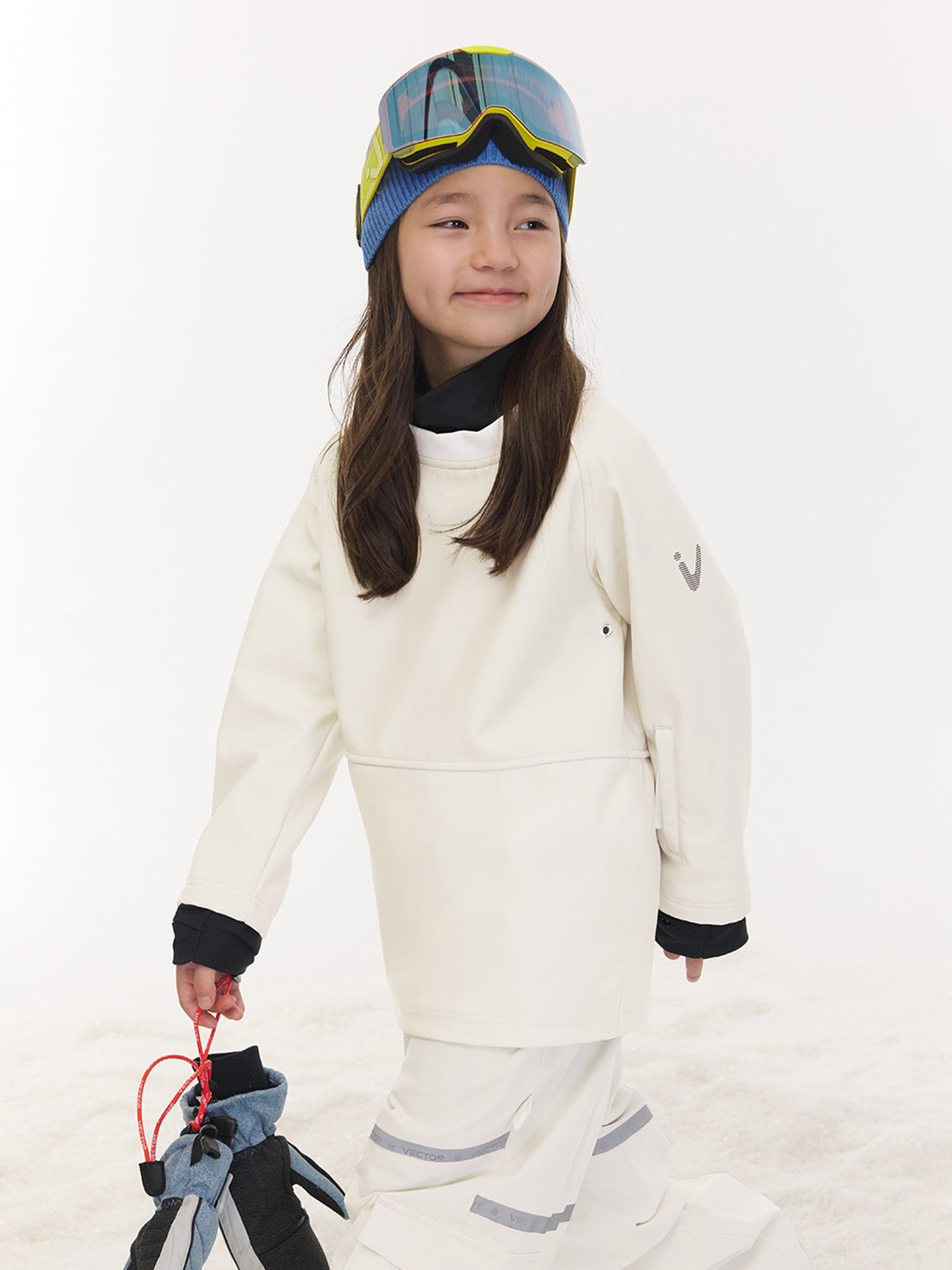Kids' Turtleneck Snow Crew Mid-Layer Sweatshirt