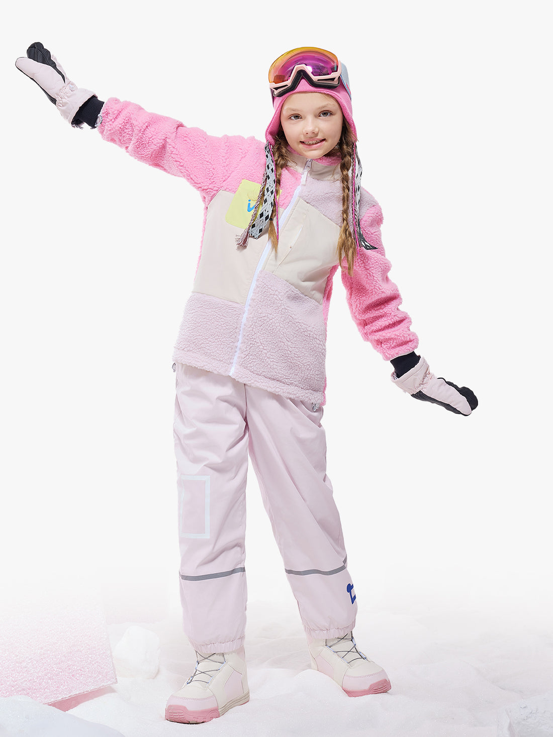 Kids' Patch Darn Fleece Jacket