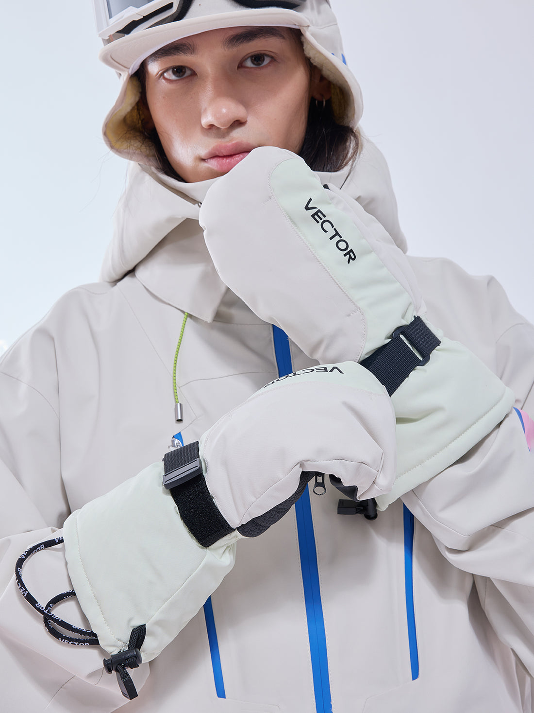 Ultra Guard 3-in-1 Mittens With Wrist Guard