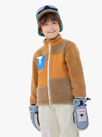 Kids' Patch Darn Fleece Jacket
