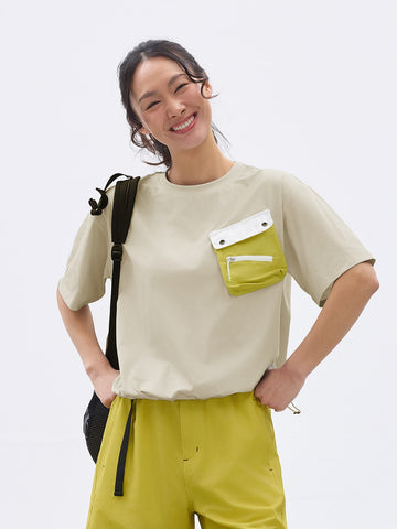 PocketJoy Quick Dry Easy-Care Tee