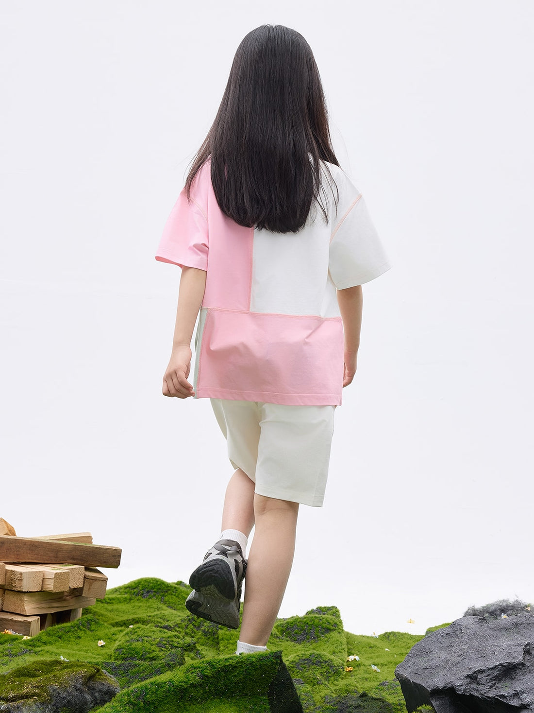 Kids' Block Quick Dry Easy-Care Tee