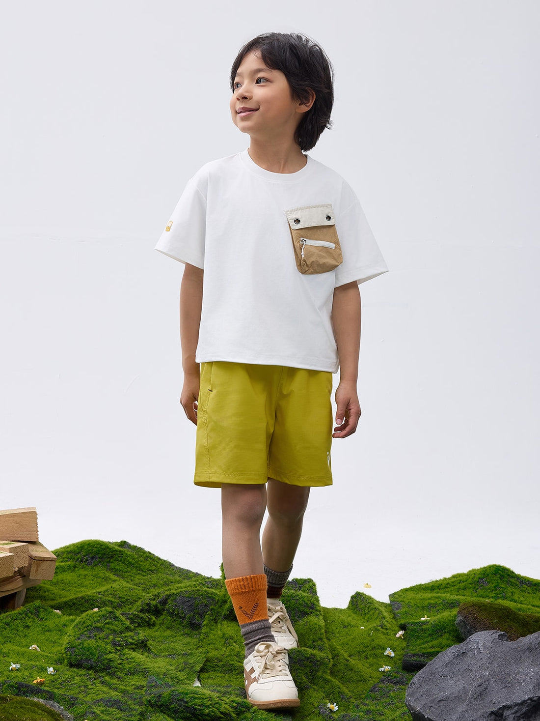 Kids' PocketJoy Quick Dry Easy-Care Tee