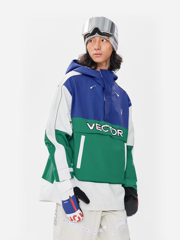 Men's Neon 2L Oversized Insulated Pullover Jacket