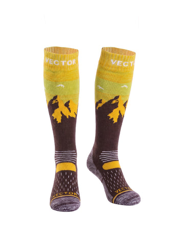 Women's Cushion Snowberg Wool Socks