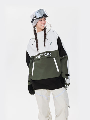 Women's Neon 2L Oversized Insulated Pullover Jacket