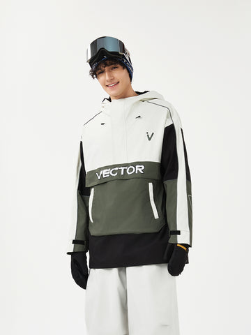 Men's Neon 2L Oversized Insulated Pullover Jacket